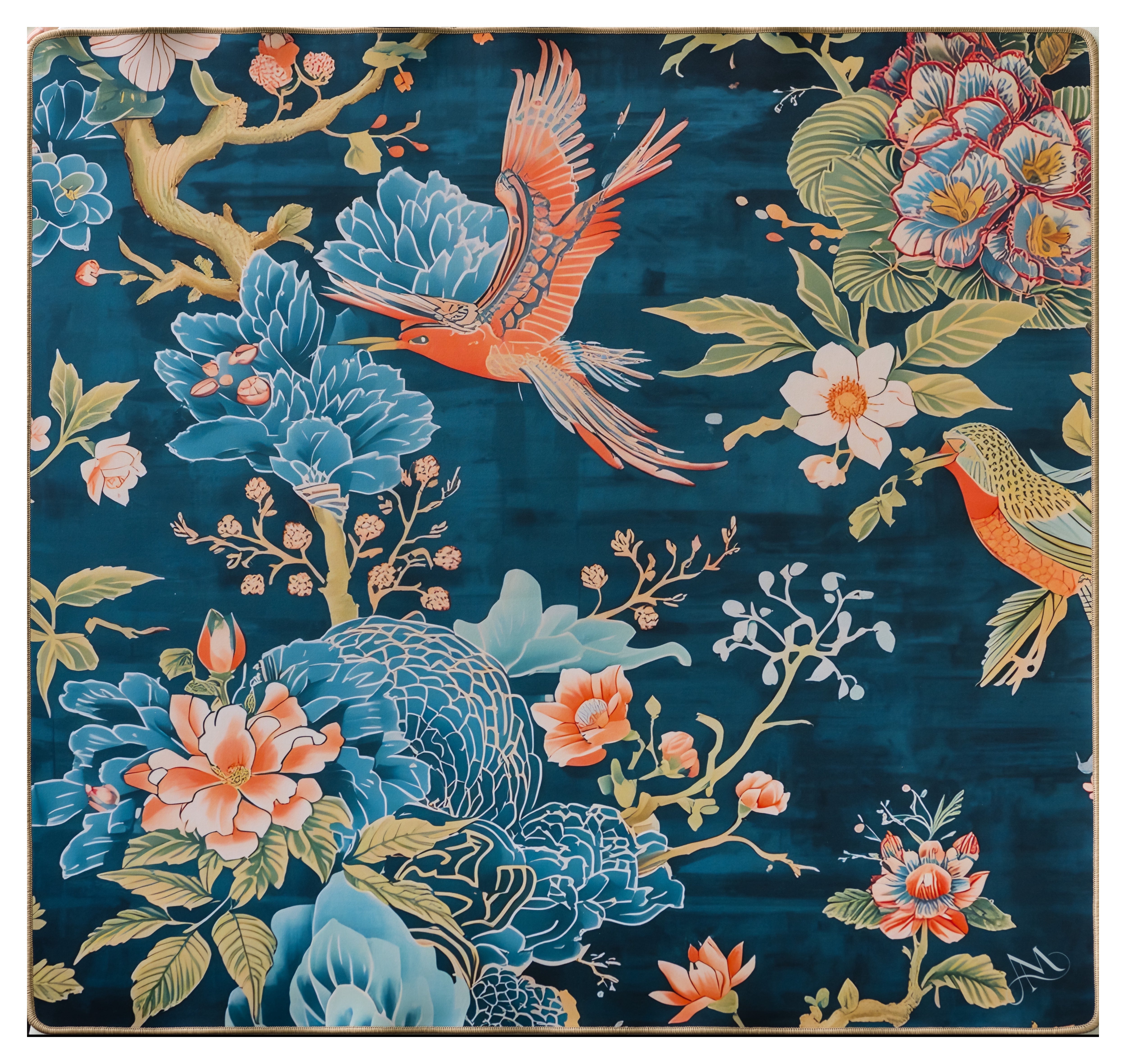 Porcelain Garden Mahjong Mat