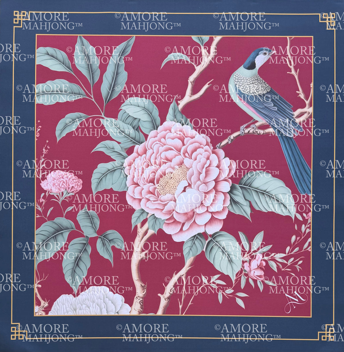 Bordeaux Garden Mahjong Mat
